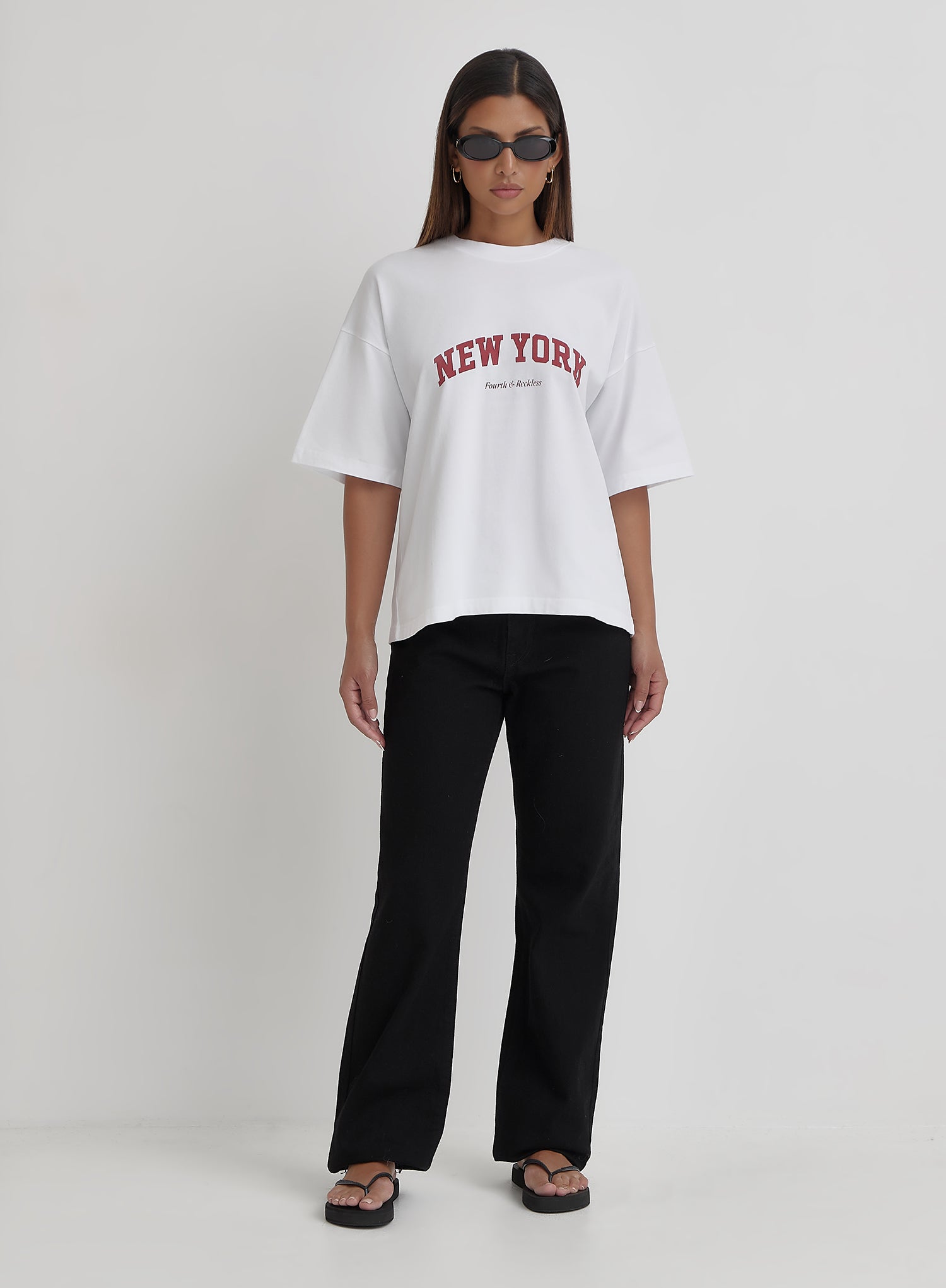 White New York T-shirt
